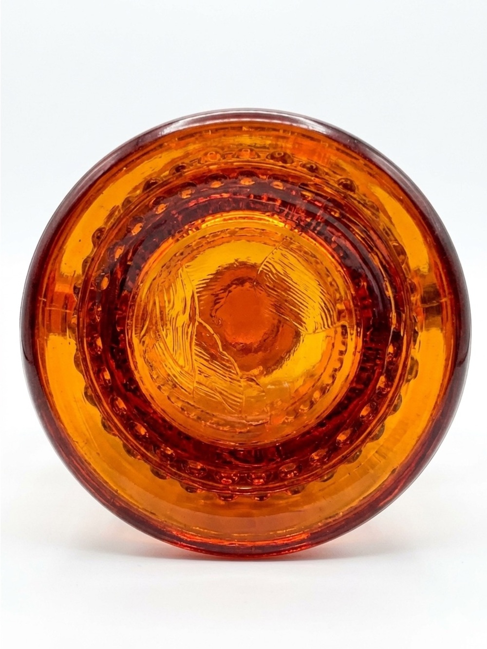 Anthropologie Helianthus Sunflower Amber Glass Water Pitcher 9.5" NEW - Picture 9 of 10